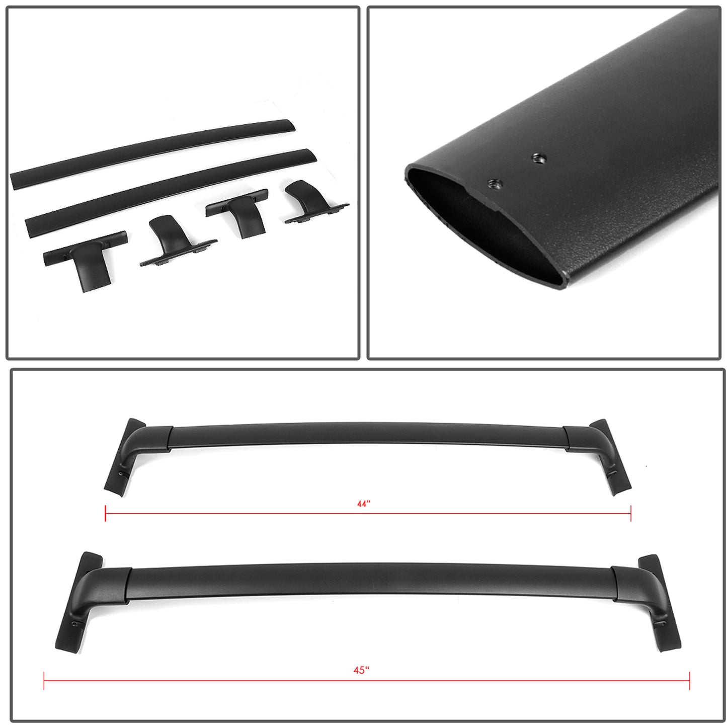PORTAEQUIPAJE ROOF RACK CROSS BAR - ALUMINUM - 15-18 NISSAN MURANO - OE STYLE