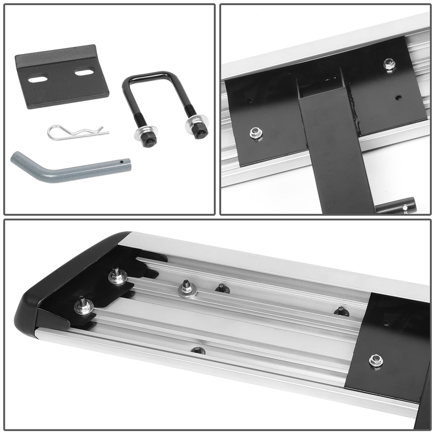 ESCALON TRASERO ALUMINUM - 6 INCH - SILVER