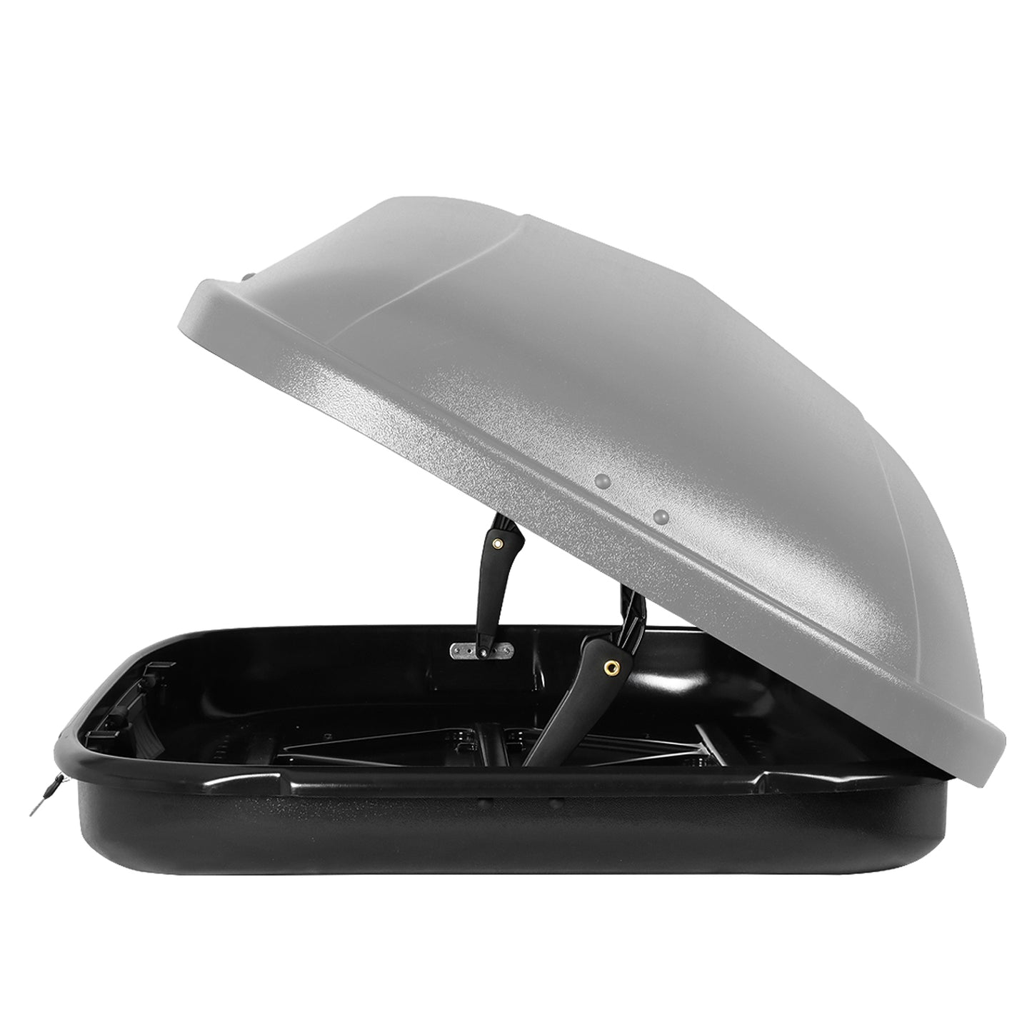 PORTAEQUIPAJE ROOF RACK CROSS BARS + CARGO ROOF BOX - 120CM - GRAY