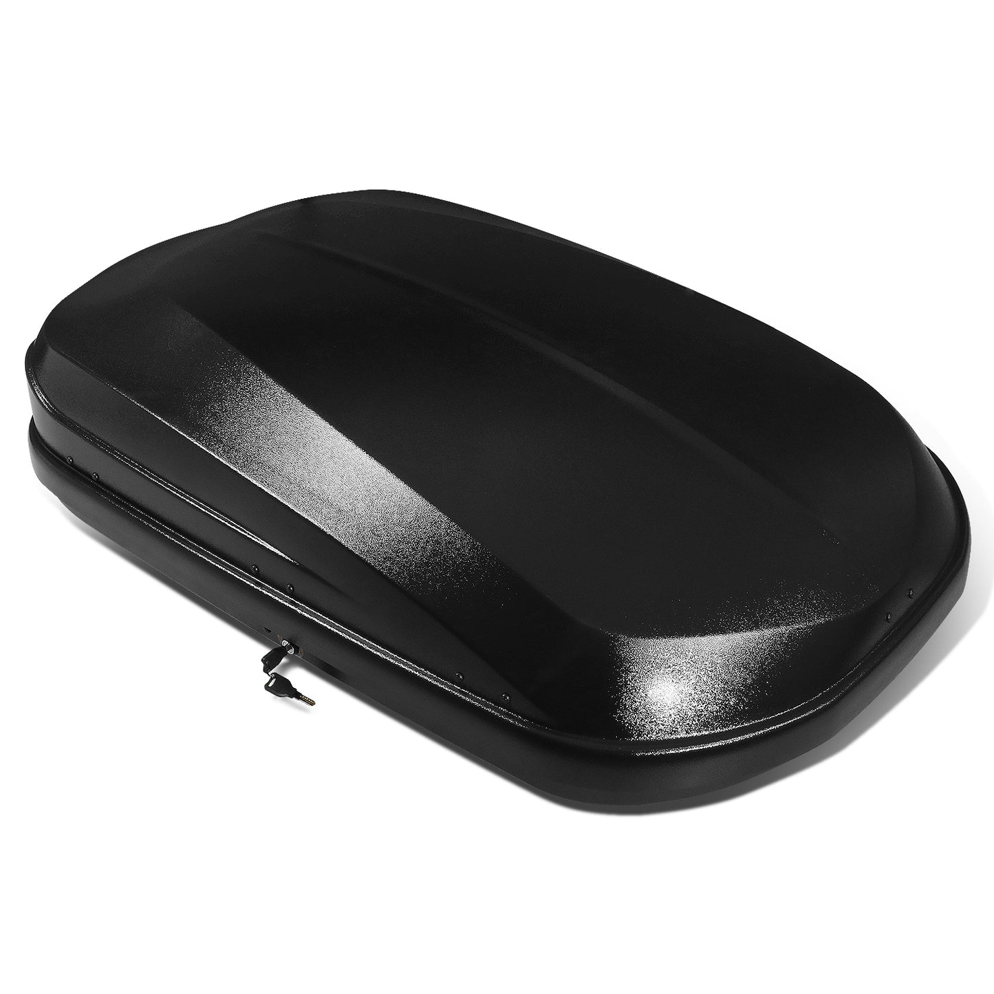 PORTAEQUIPAJE ROOF RACK CARGO ROOF BOX - UNIVERSAL - 139CM - 360L - 110 LBS - ATTACHES TO VEHICLES WITH CROSS BARS ONLY - TEXTURE BLACK