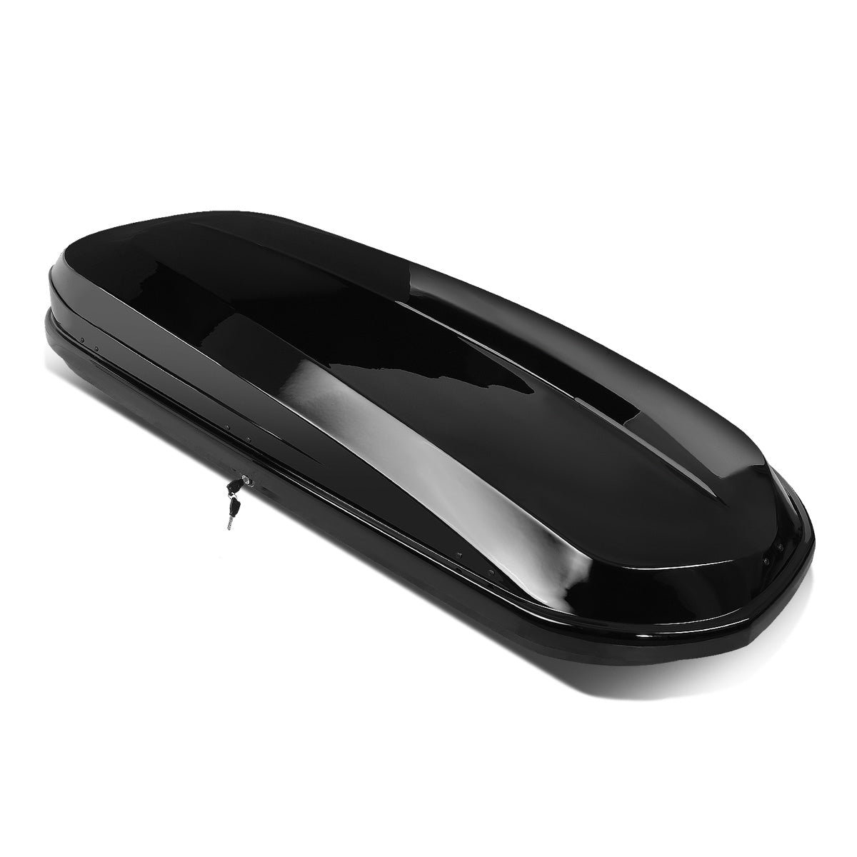 PORTAEQUIPAJE ROOF BOX - 480L 79INCH LENGTH - GLOSSY SMOOTH BLACK