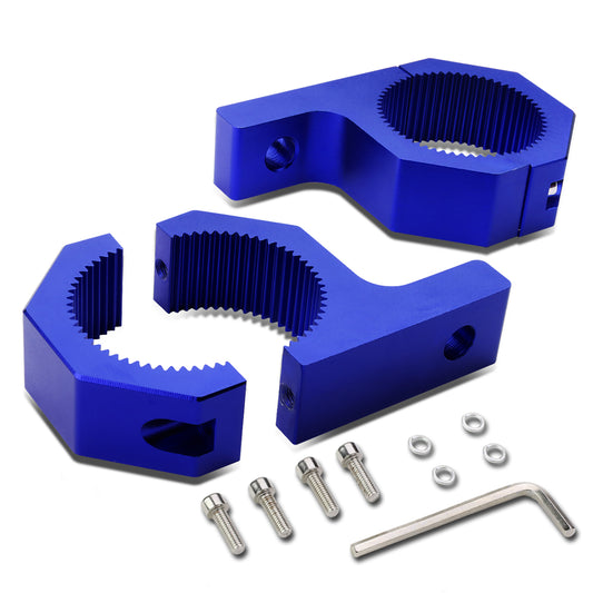 FAROS DE NIEBLA UNIVERSAL - 2" OD TUBE - ALUMINUM - BLUE