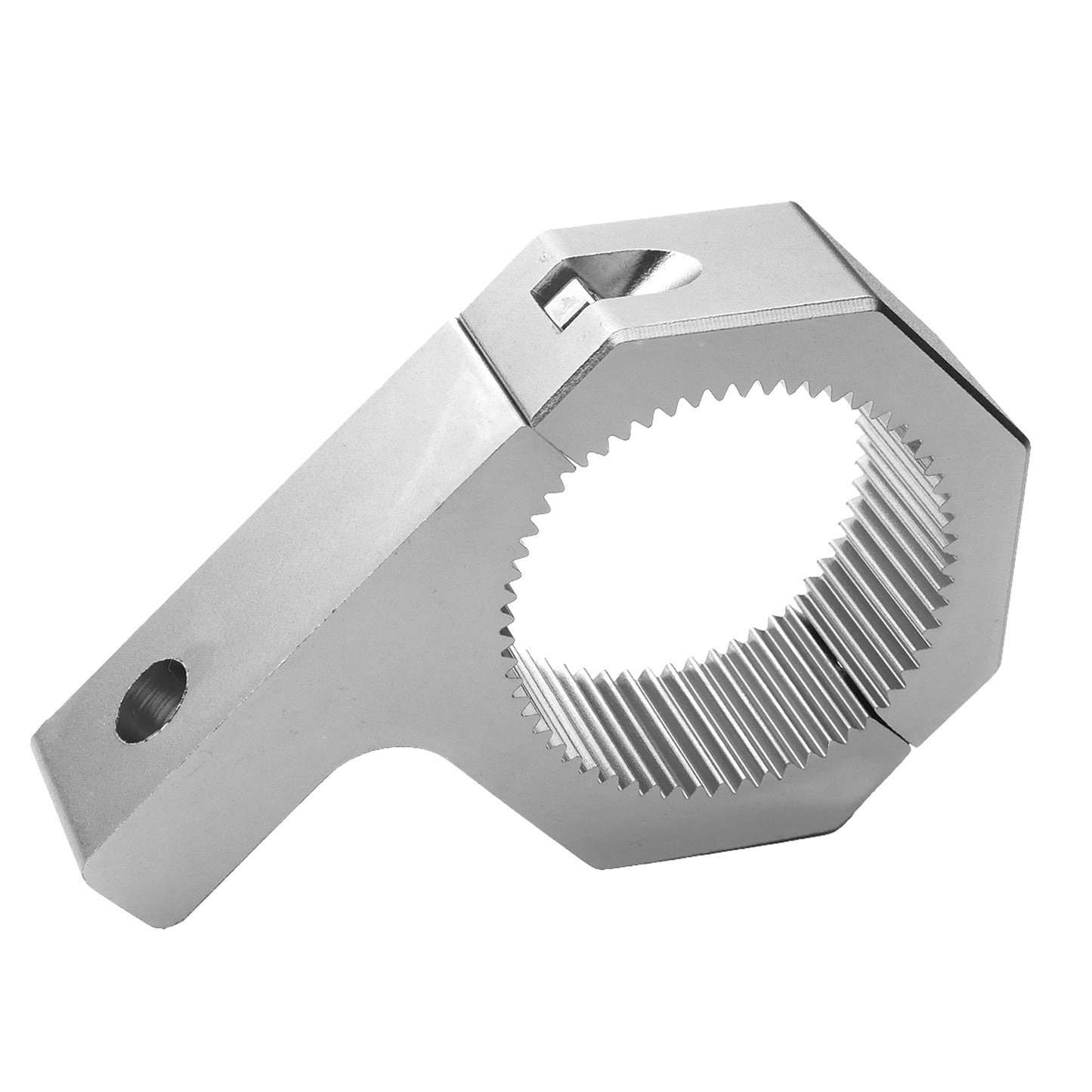 FAROS DE NIEBLA UNIVERSAL - 2" OD TUBE - ALUMINUM - SILVER