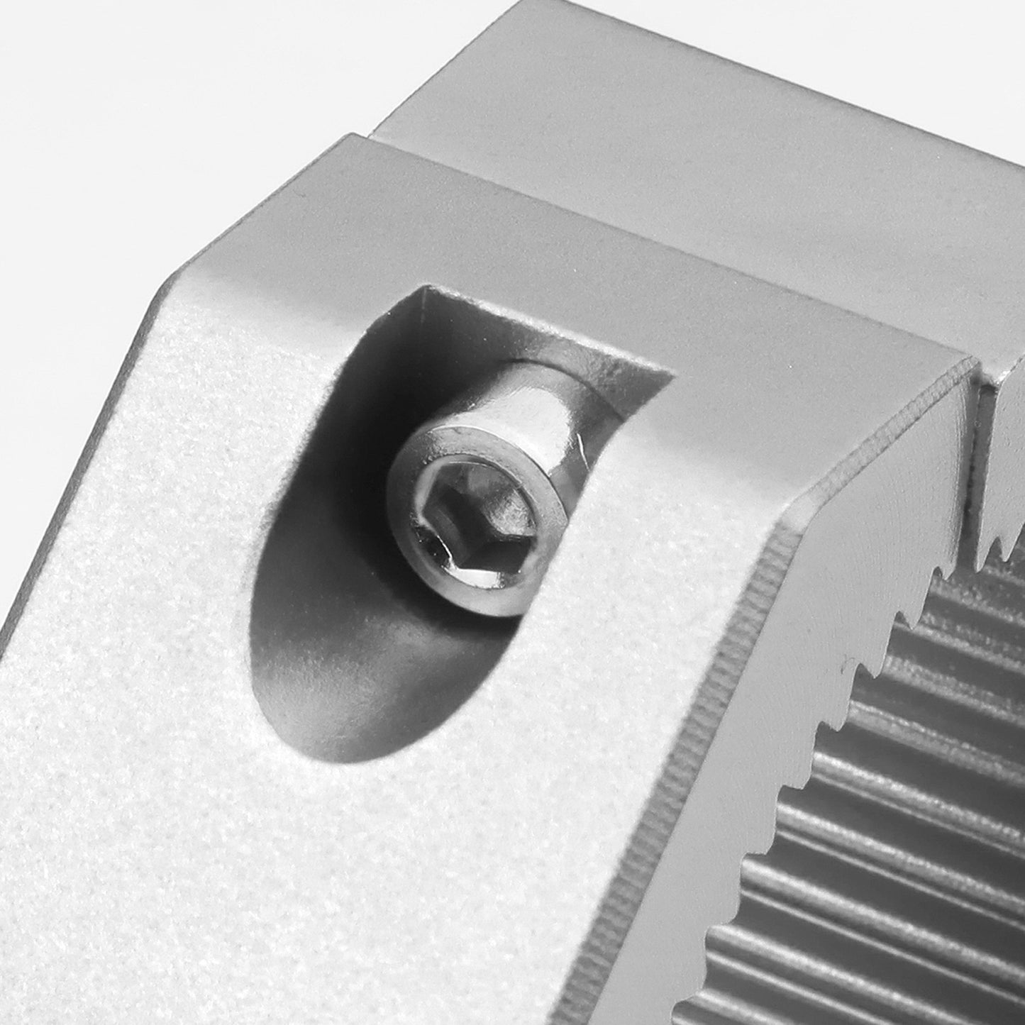 FAROS DE NIEBLA UNIVERSAL - 2" OD TUBE - ALUMINUM - SILVER