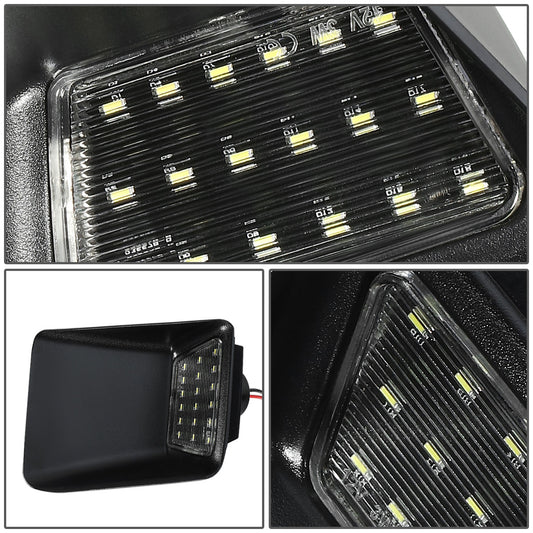 ACCESORIOS 04-12 CHEVY COLORADO/04-12 GMC CANYON - ABS PLASTIC HOUSING / POLYCARBONATE LENS - BLACK / CLEAR