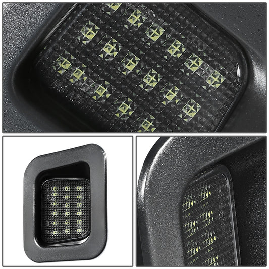 ACCESORIOS 06-10 DODGE RAM 1500/ 03-10 DODGE RAM 2500/ 03-10 DODGE RAM 3500/ 11-18 RAM 1500/19-21 RAM 1500 CLASSIC/11-18 RAM 2500/11-18 RAM 3500 - ABS PLASTIC HOUSING / POLYCARBONATE LENS - BLACK / CLEAR