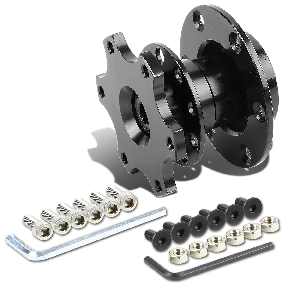 ADAPTADOR DE VOLANTE QUICK RELEASE - TYPE-2 - BLACK