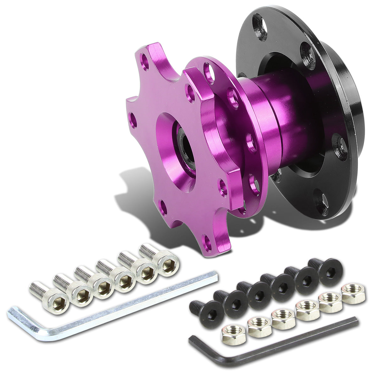 ADAPTADOR DE VOLANTE QUICK RELEASE - TYPE-2 - PURPLE