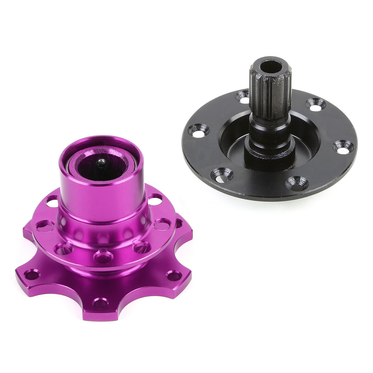 ADAPTADOR DE VOLANTE QUICK RELEASE - TYPE-2 - PURPLE