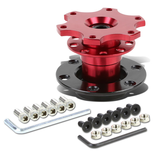 ADAPTADOR DE VOLANTE QUICK RELEASE - TYPE-2 - RED