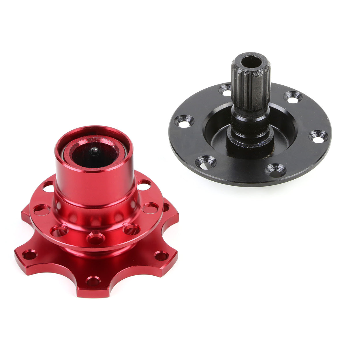 ADAPTADOR DE VOLANTE QUICK RELEASE - TYPE-2 - RED