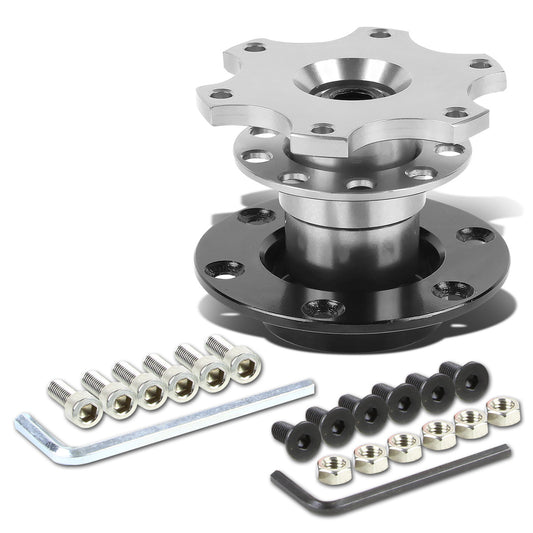 ADAPTADOR DE VOLANTE QUICK RELEASE - TYPE-2 - SILVER