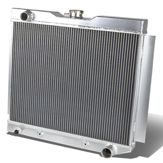RADIADOR DE ALUMINIO RADIATOR - 3 ROWS - 71-78 DODGE B100, B200, B300 / 70-74 CHALLENGER / 70-73 CHARGER, PLAYMOUTH BARRACUDA / 71-73 CORONET, ROADRUNNER, SATELLITE / 72-79 D100, D200, D300, W200, W300 PICK UP / 77-79 D150, W150 PICK UP / 74-79