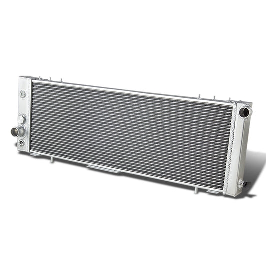 RADIADOR DE ALUMINIO RADIATOR - 3 ROWS - 84-90 JEEP CHEROKEE, JEEP WAGONEER, JEEP COMANCHE - FITS AUTOMATIC, MANUAL TRANSMISSION MODELS WITH 2.8L 173CU IN I6 / 4.0L 242CU IN V6 OHV ENGINES ONLY