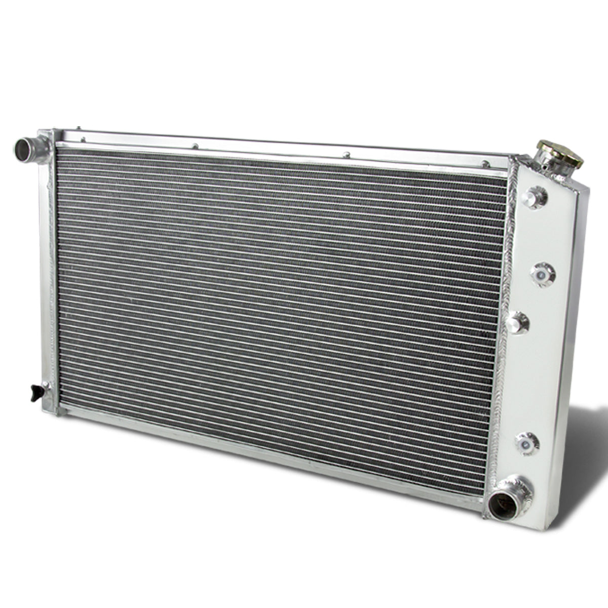 RADIADOR DE ALUMINIO RADIATOR - 3 ROWS - 73-80 CHEVY SMALL BLOCK SBC BEL AIR/IMPALA L6/V8