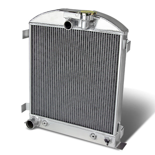 RADIADOR DE ALUMINIO RADIATOR - 3 ROWS - 1932 FORD B LOW BOY CHEVY MOPAR CHOPPED V8