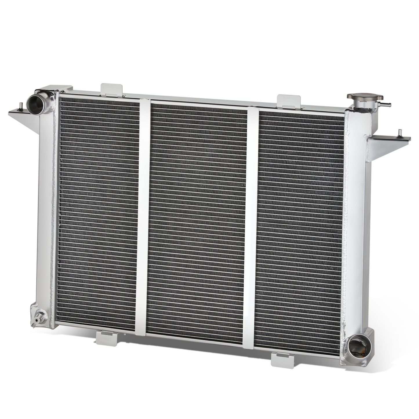 RADIADOR DE ALUMINIO RADIATOR - 3 ROWS - 91-93 DODGE D250 D350 W250 W350 CUMMINS 5.9L