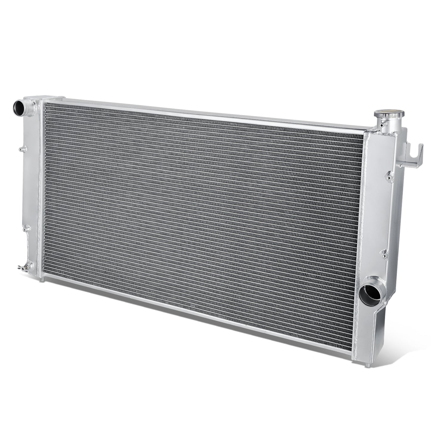 RADIADOR DE ALUMINIO RADIATOR - 94-02 DODGE RAM 2500 3500 5.9L TURBO DIESEL - 3 ROW - ALUMINUM - METALLIC