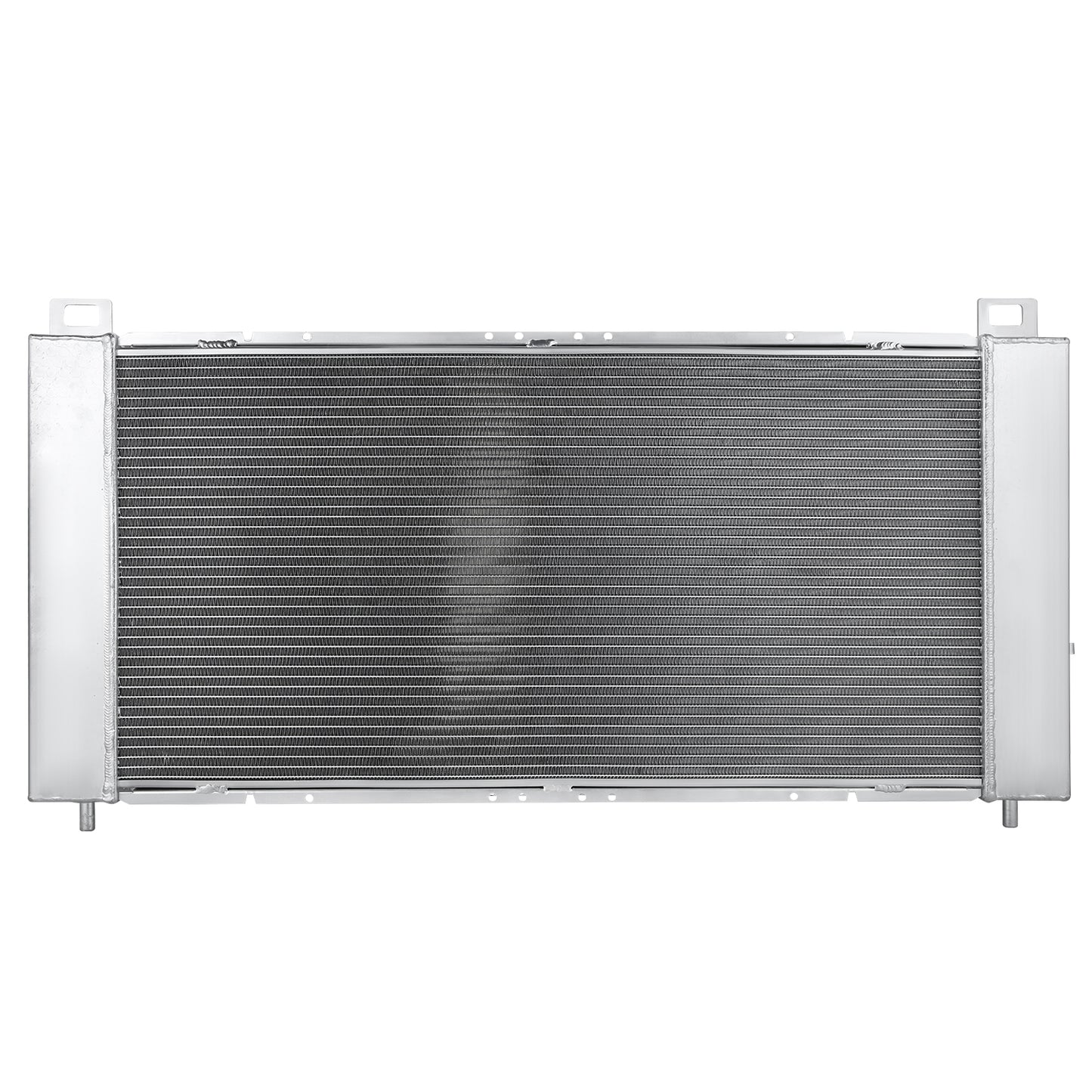 RADIADOR DE ALUMINIO RADIATOR - 99-14 CHEVY SILVERADO GMC SIERRA - 4 ROW 34"WIDE - ALUMINUM - METALLIC