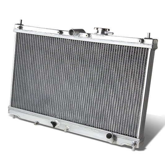 RADIADOR DE ALUMINIO RADIATOR - 2 ROWS - 90-93 HONDA ACCORD / 92-96 HONDA PRELUDE - FITS MANUAL TRANSMISSION MODELS