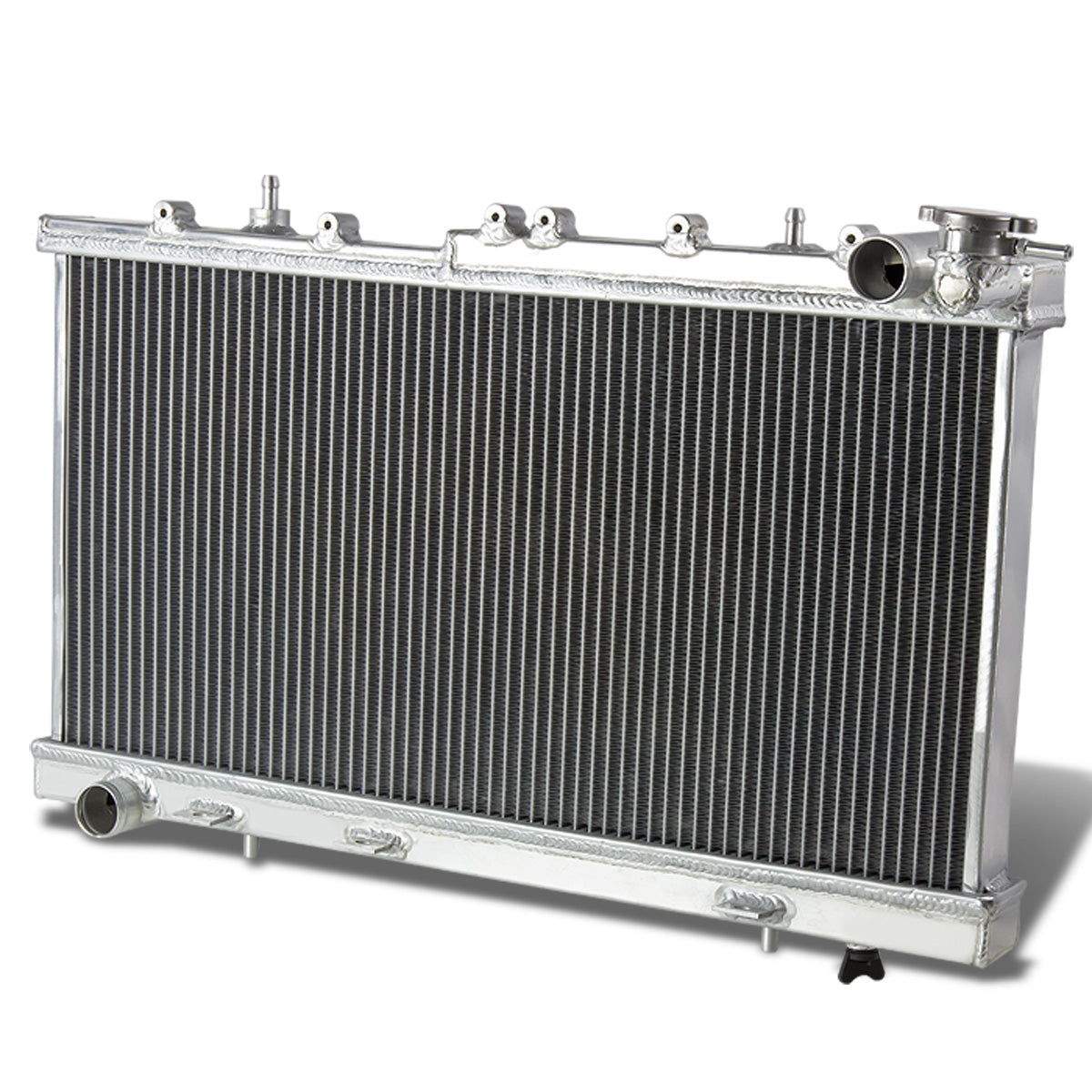 RADIADOR DE ALUMINIO RADIATOR - 2 ROWS - 91-99 NISSAN SENTRA SE/SE-R B13/B14 SR20DE MT