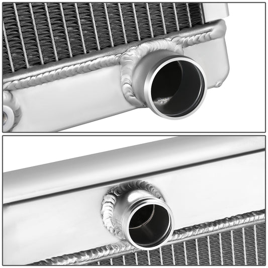 RADIADOR DE ALUMINIO RADIATOR - 4 ROWS - 70-72 DODGE PLYMOUTH (SMALL BLOCK V8 ENGINE)