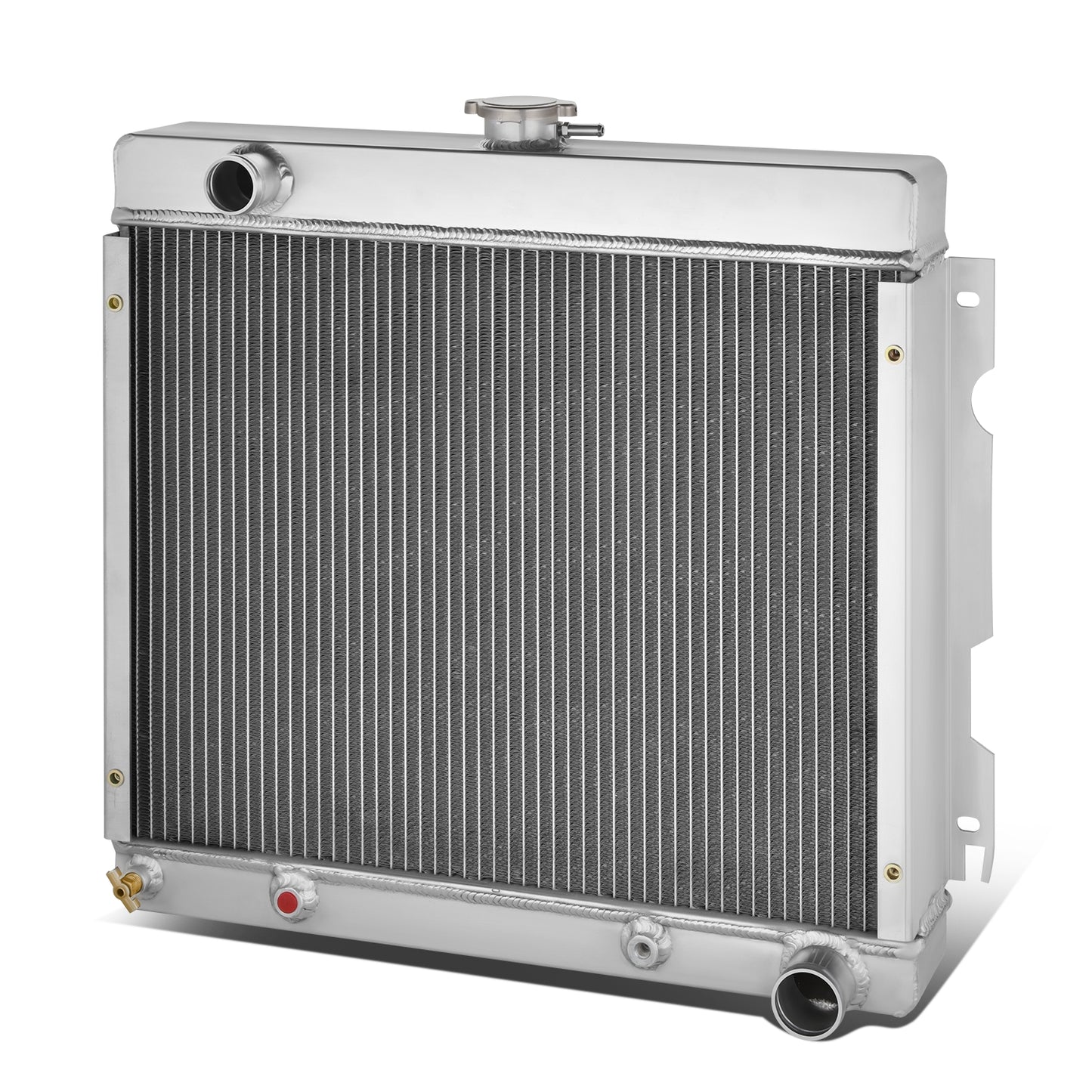 RADIADOR DE ALUMINIO RADIATOR - 4 ROWS - 70-72 DODGE PLYMOUTH (SMALL BLOCK V8 ENGINE)