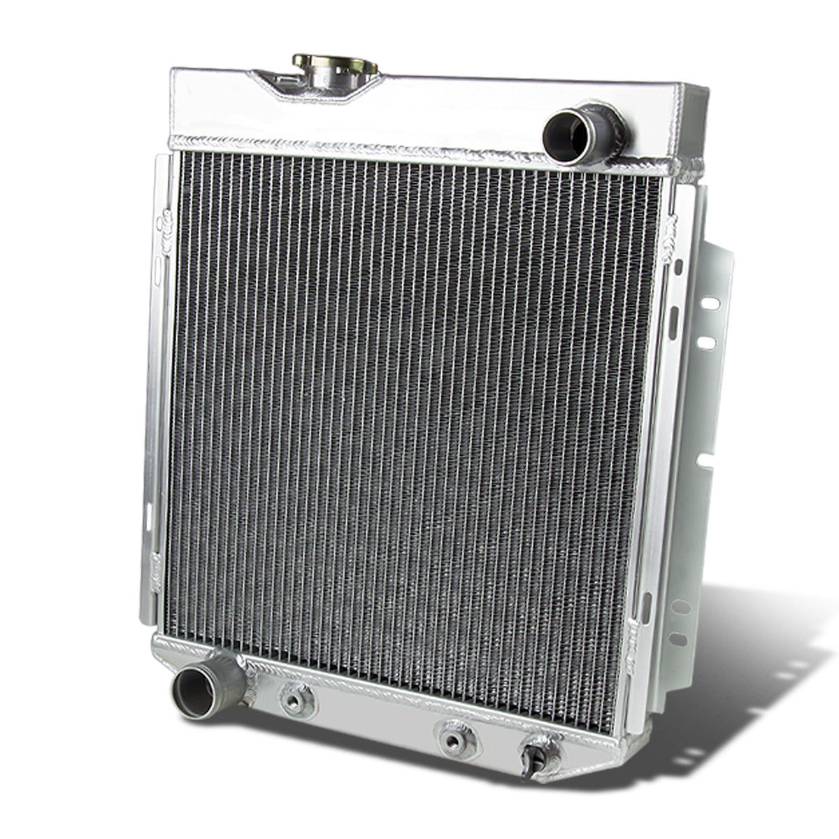 RADIADOR DE ALUMINIO RADIATOR - 3 ROWS - 60-66 FORD / MERCURY SMALL BLOCK 3.3L L6 / 4.7L V8