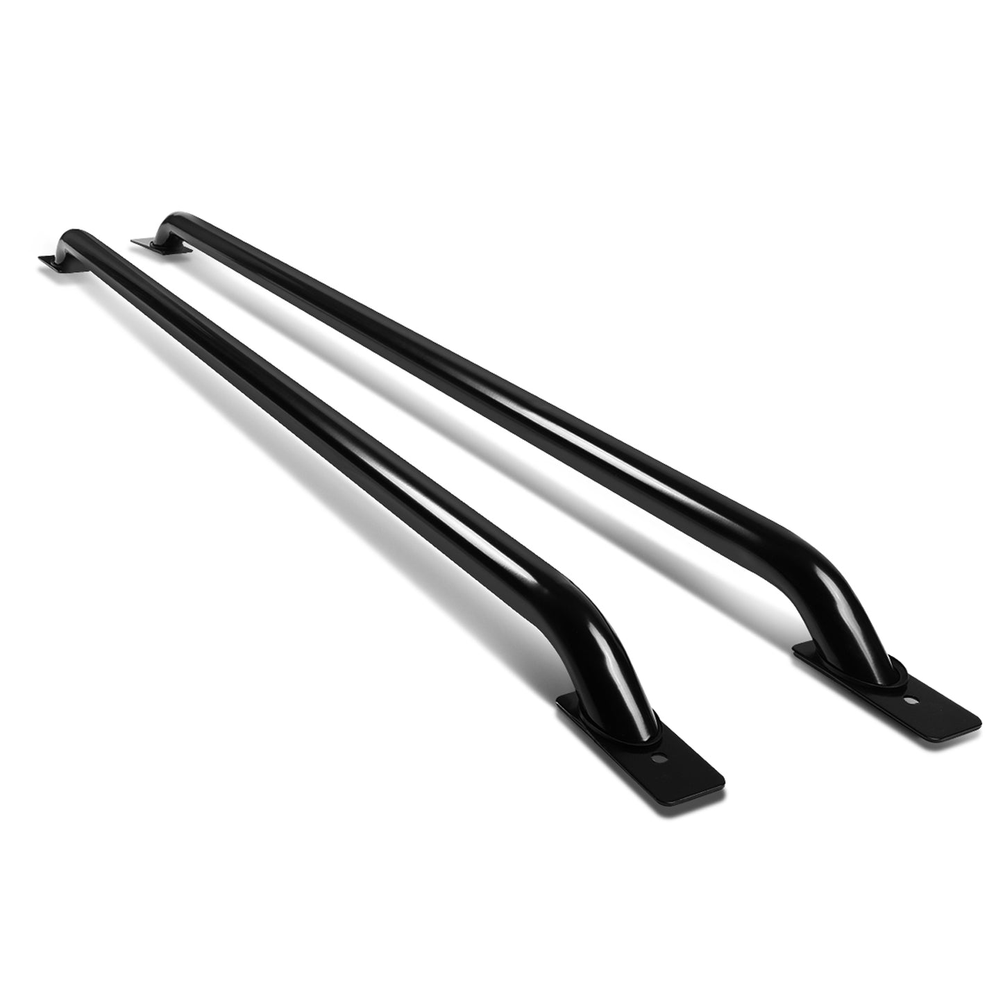 PORTAEQUIPAJE BED RAILS - 07-13 CHEVY SILVERADO 1500, 2500HD, 3500HD, GMC SIERRA 1500, GMC SIERRA 2500HD, GMC SIERRA 3500HD 6.5FT BED - BLACK