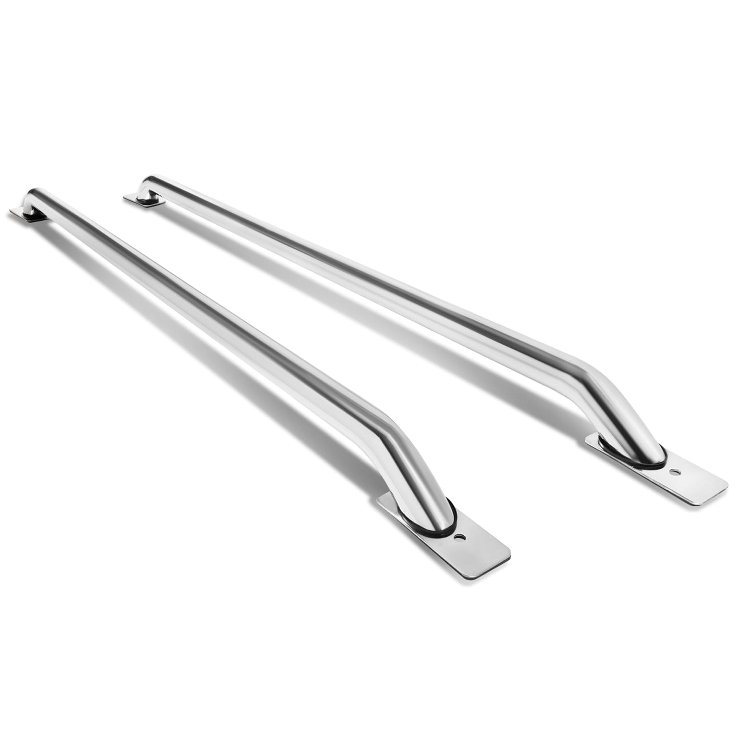 PORTAEQUIPAJE BED RAILS - 07-13 CHEVY SILVERADO 1500, 2500HD, 3500HD, GMC SIERRA 1500, GMC SIERRA 2500HD, GMC SIERRA 3500HD 6.5FT BED - CHROME
