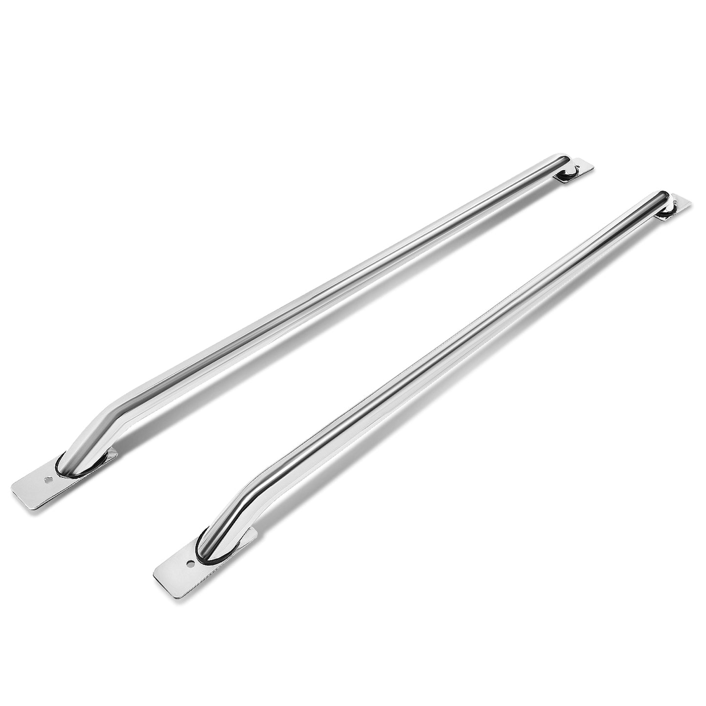 PORTAEQUIPAJE BED RAILS - 07-13 CHEVY SILVERADO 1500, 2500HD, 3500HD, GMC SIERRA 1500, GMC SIERRA 2500HD, GMC SIERRA 3500HD 6.5FT BED - CHROME