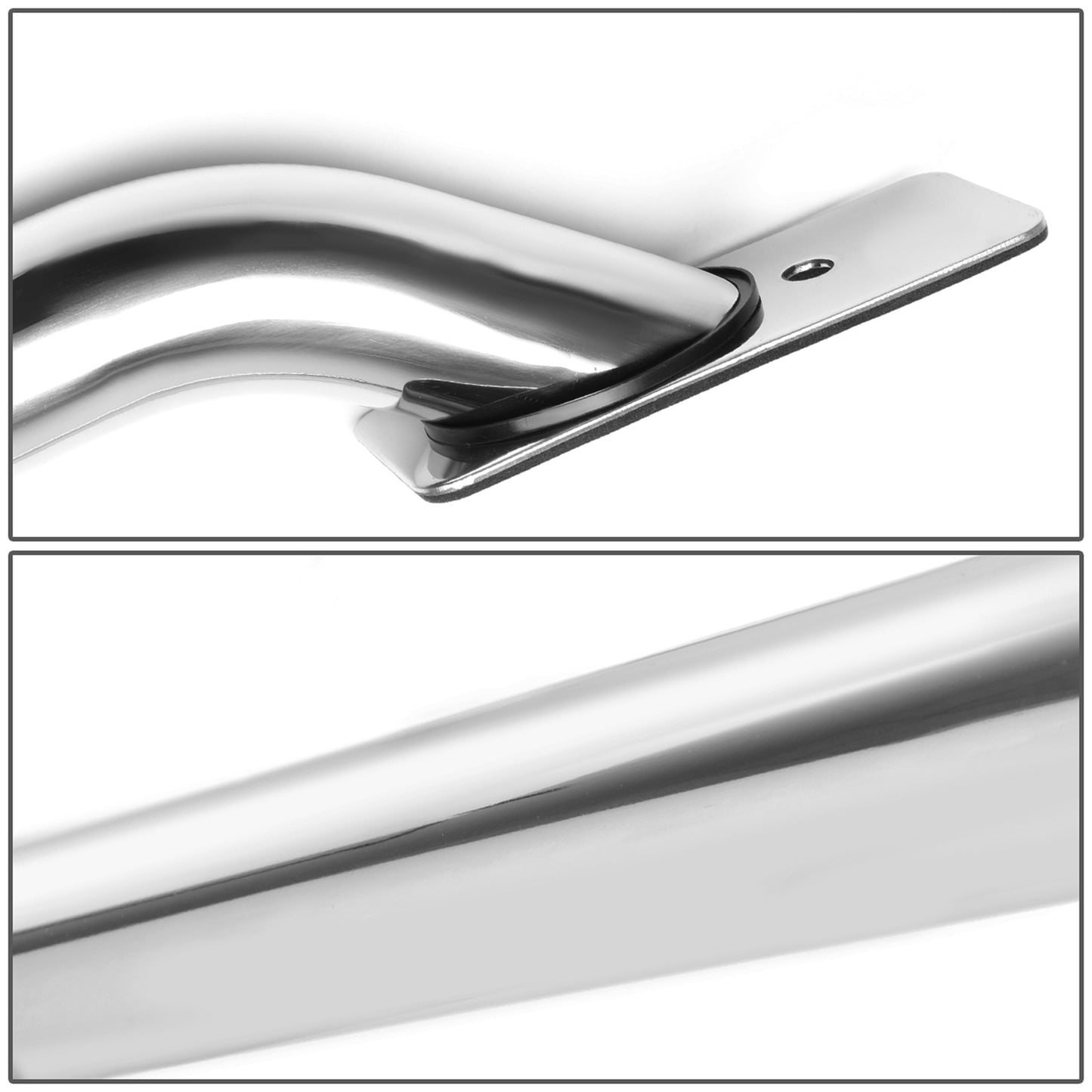 PORTAEQUIPAJE BED RAILS - 07-13 CHEVY SILVERADO 1500, 2500HD, 3500HD, GMC SIERRA 1500, GMC SIERRA 2500HD, GMC SIERRA 3500HD 6.5FT BED - CHROME