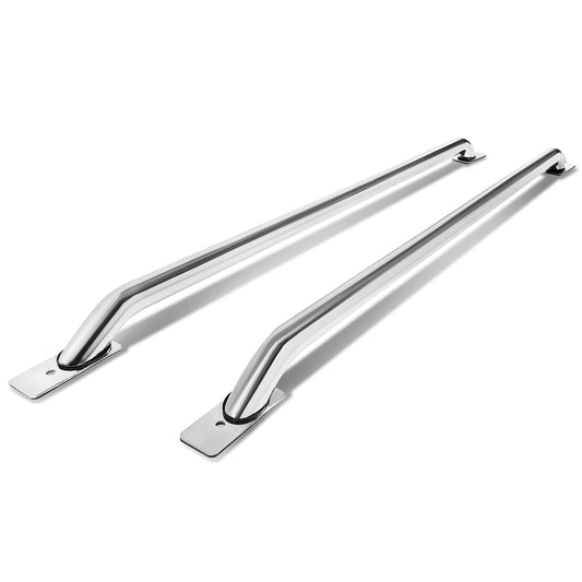 PORTAEQUIPAJE BED RAILS - 07-13 CHEVY SILVERADO 1500, GMC SIERRA 1500 68"- 69" BED - CHROME
