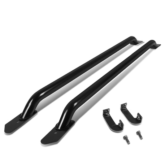 PORTAEQUIPAJE BED RAILS - 14-17 CHEVY SILVERADO 1500, GMC SIERRA 1500 8FT BED / 15-17 CHEVY SILVERADO 2500, 3500HD, GMC SIERRA 2500, 3500HD 8FT BED - BLACK