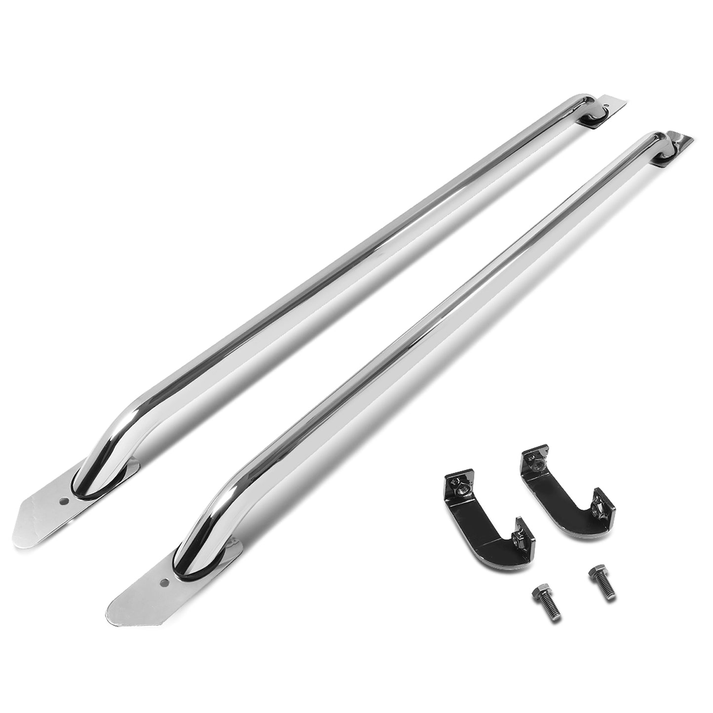 PORTAEQUIPAJE BED RAILS - 14-17 CHEVY SILVERADO 1500, GMC SIERRA 1500 6.5FT BED / 15-17 CHEVY SILVERADO 2500, 3500HD, GMC SIERRA 2500, 3500HD 6.5FT BED - CHROME