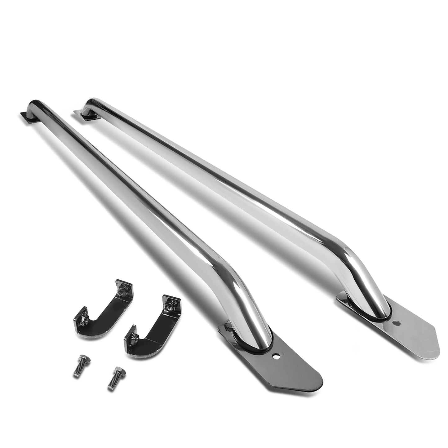 PORTAEQUIPAJE BED RAILS - 14-17 CHEVY SILVERADO 1500, GMC SIERRA 1500 5.5FT BED / 15-17 CHEVY SILVERADO 2500, 3500HD, GMC SIERRA 2500, 3500 HD 5.5FT BED - CHROME