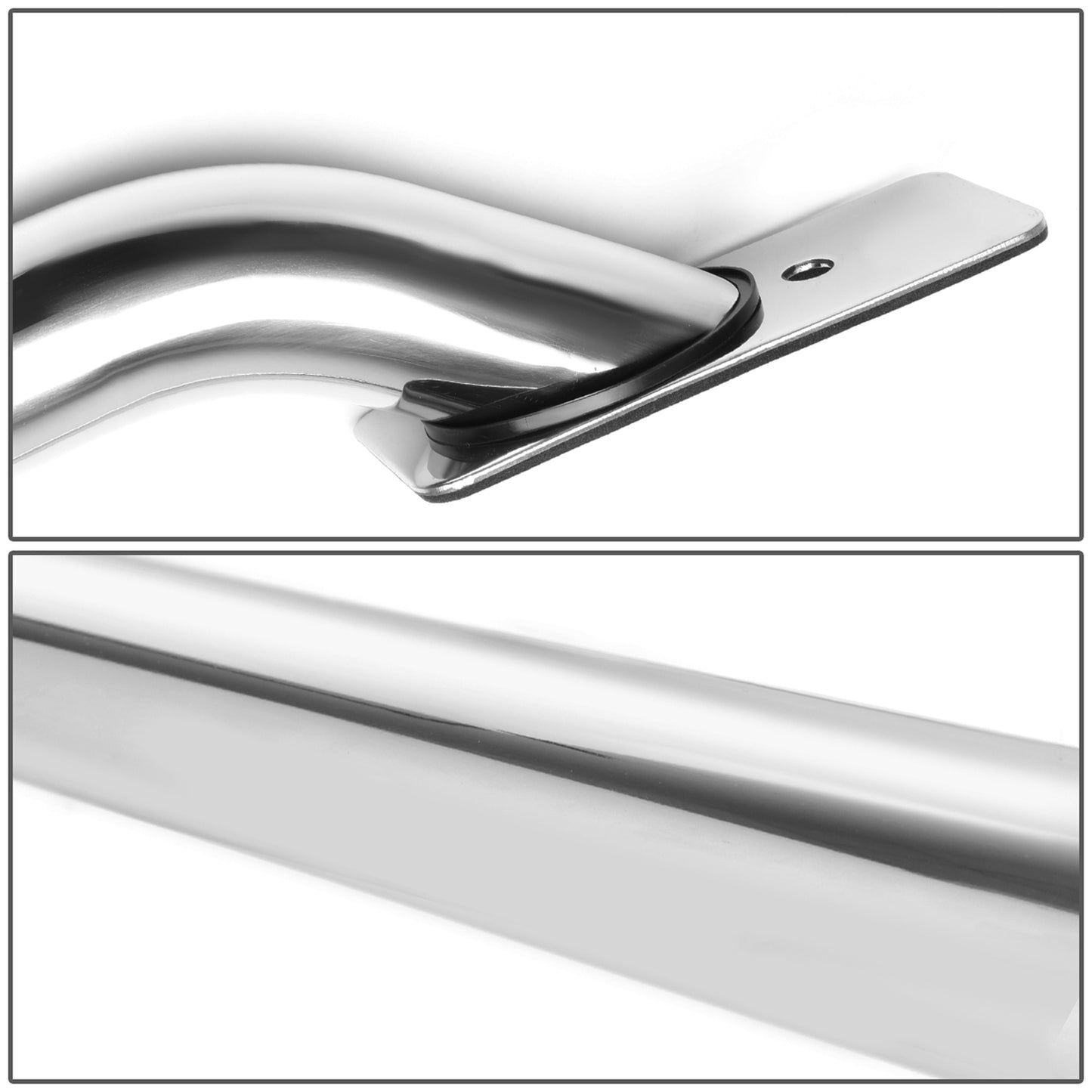 PORTAEQUIPAJE BED RAILS - 14-17 CHEVY SILVERADO 1500, GMC SIERRA 1500 5.5FT BED / 15-17 CHEVY SILVERADO 2500, 3500HD, GMC SIERRA 2500, 3500 HD 5.5FT BED - CHROME