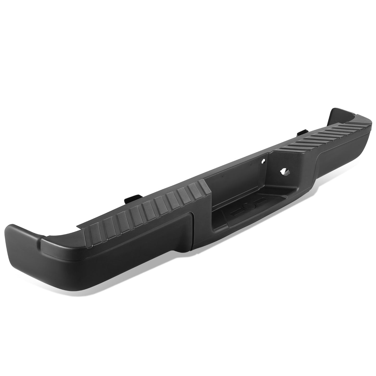 BURRERA TRASERA 09-14 FORD F-150 - FITS FLEETSIDE MODELS ONLY WITHOUT PARKING SENSOR HOLES & WITHOUT TOW PACKAGE - BLACK