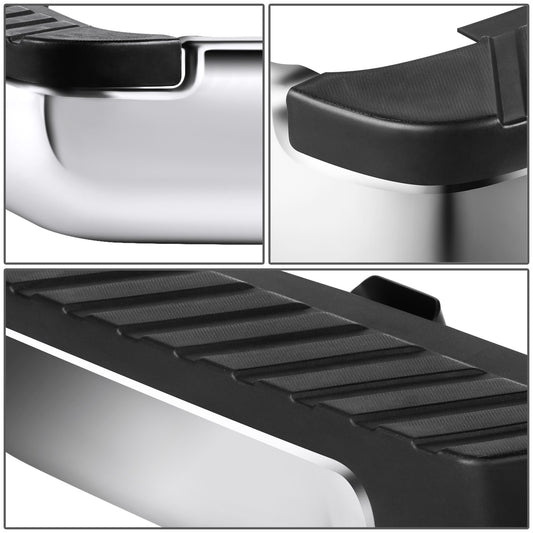 BURRERA TRASERA 09-14 FORD F-150 - FITS FLEETSIDE MODELS ONLY WITHOUT PARKING SENSOR HOLES & WITHOUT TOW PACKAGE - CHROME