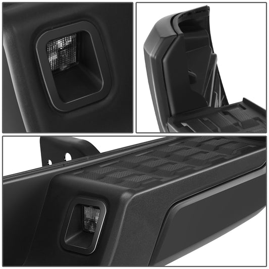 BURRERA TRASERA 16-23 TOYOTA TACOMA - WITHOUT SENSOR HOLE - BLACK