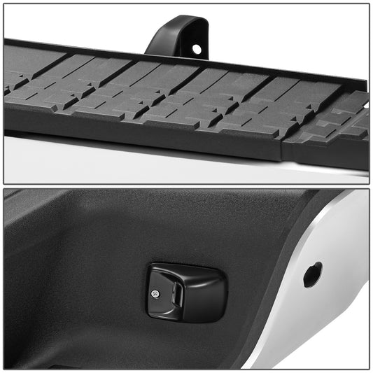 BURRERA TRASERA TOYOTA TUNDRA 2007-2013 - FITS MODELS WITH PARKING ASSIST - WITHOUT ROCK WARRIOR PACKAGE - CHROME