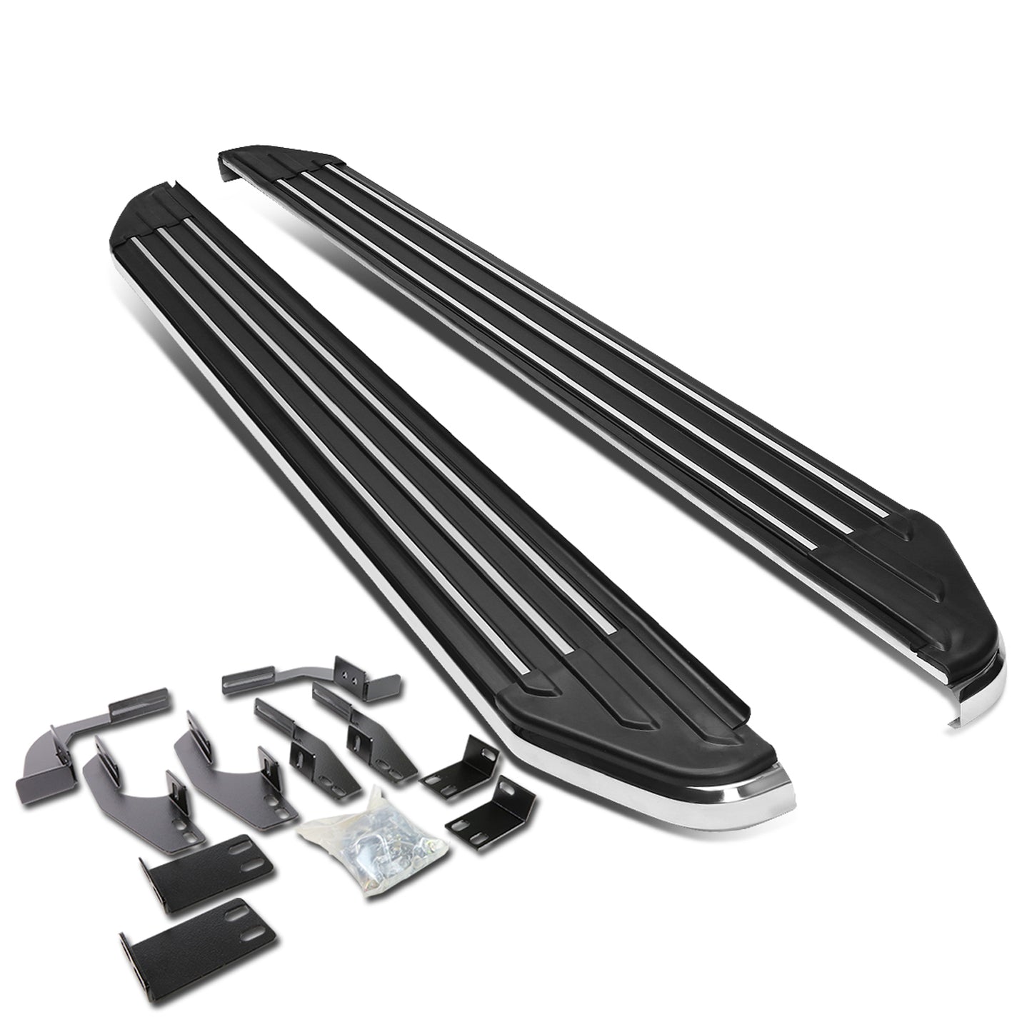 ESTRIBOS ALUMINUM - 6" - 11-16 TOYOTA SIENNA - BLACK