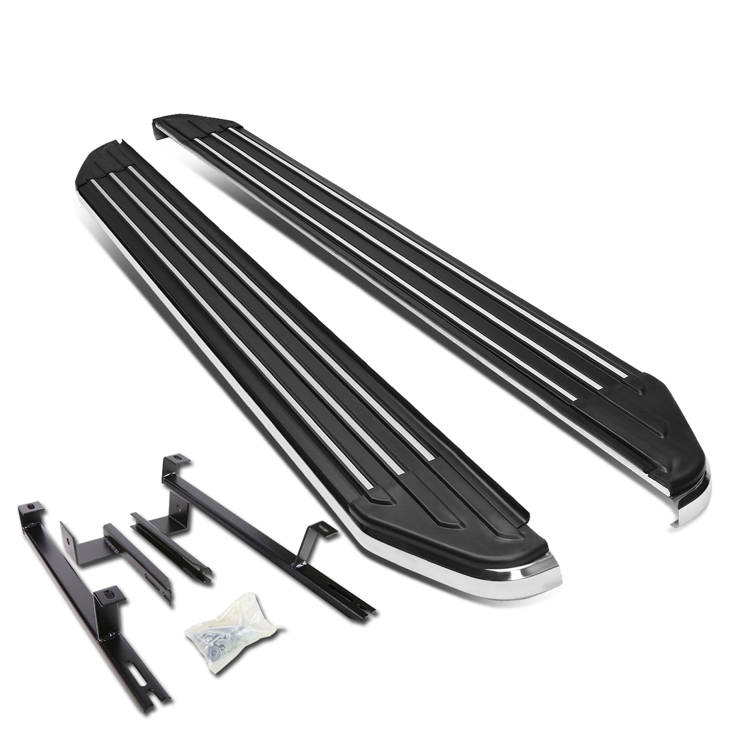 ESTRIBOS ALUMINUM - 6" - 10-15 LEXUS RX350 , RX450H - BLACK
