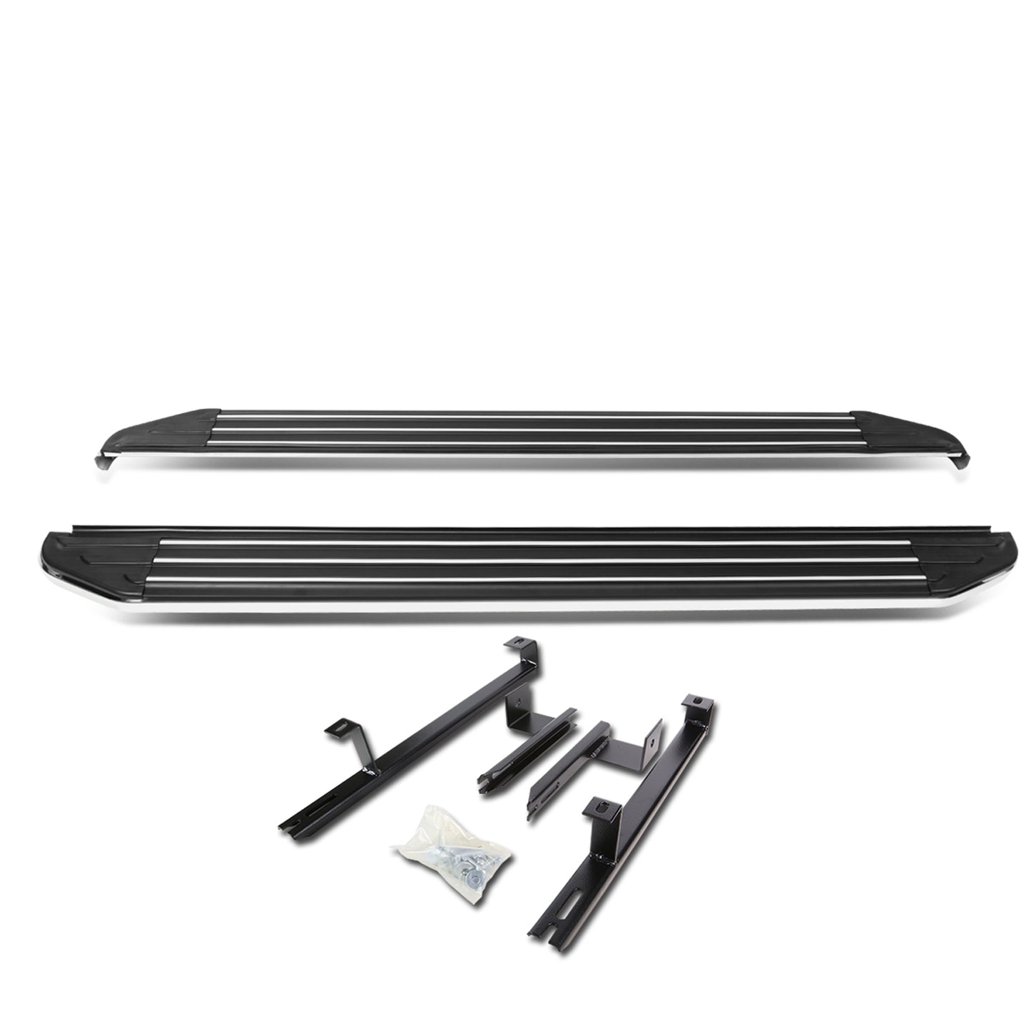 ESTRIBOS ALUMINUM - 6" - 10-15 LEXUS RX350 , RX450H - BLACK