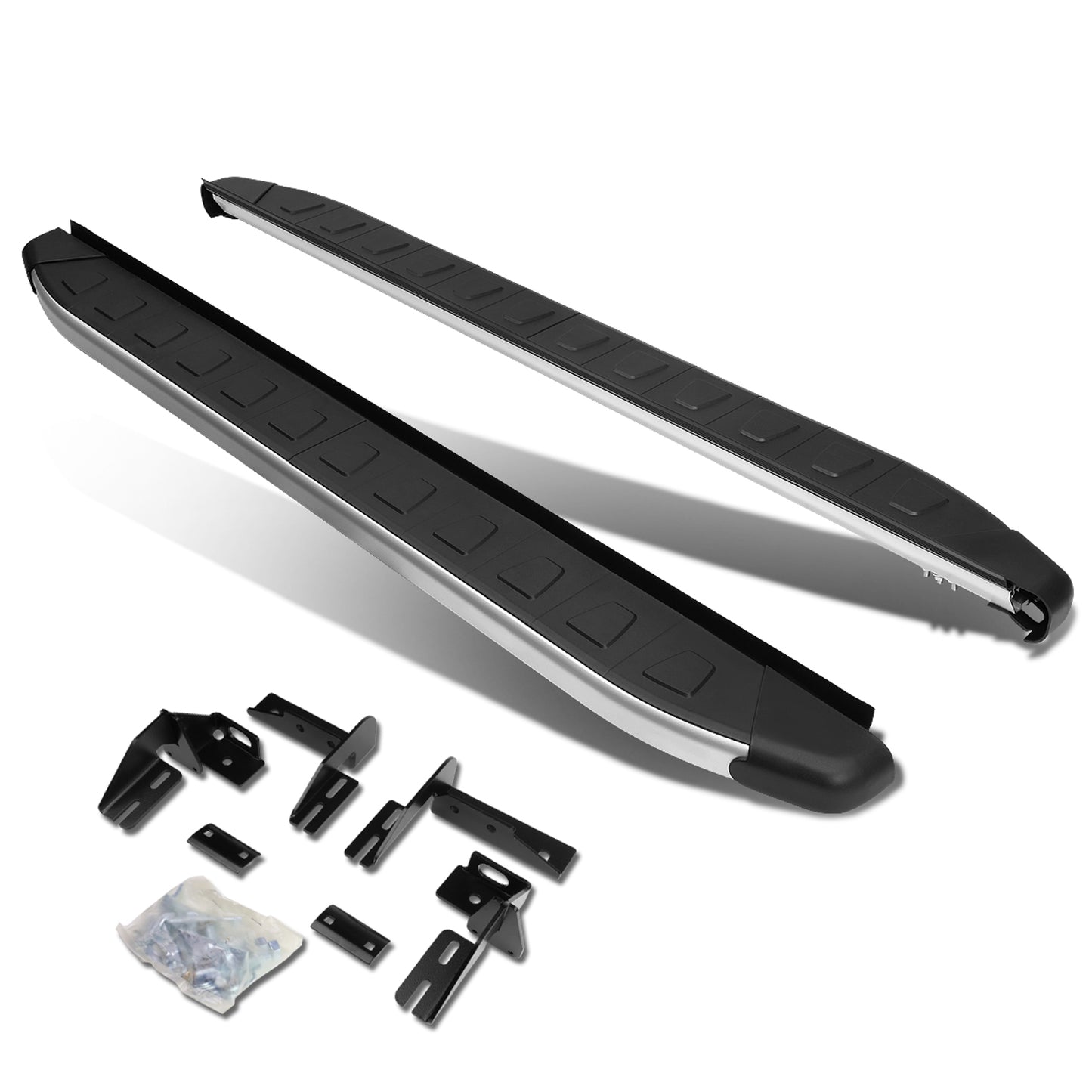 ESTRIBOS ALUMINUM - 5.75" - 13-16 TOYOTA RAV4 - METALLIC / BLACK