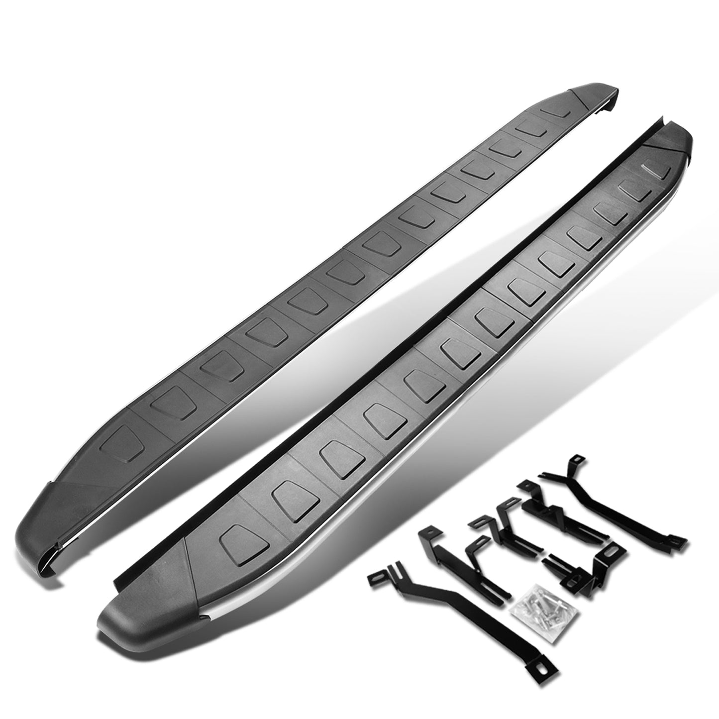ESTRIBOS ALUMINUM - 6" - 08-13 TOYOTA HIGHLANDER - BLACK
