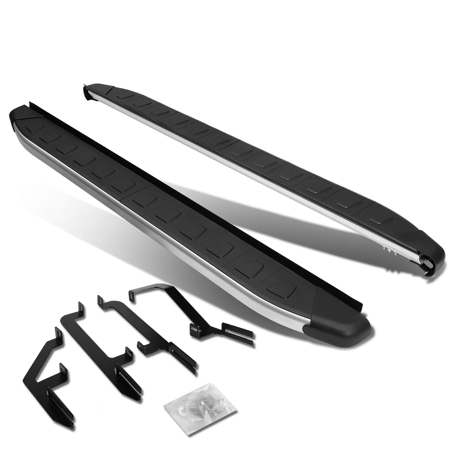 ESTRIBOS ALUMINM - 6" - 13-17 HYUNDAI SANTA FE - DOES NOT FIT XL MODELS - BLACK