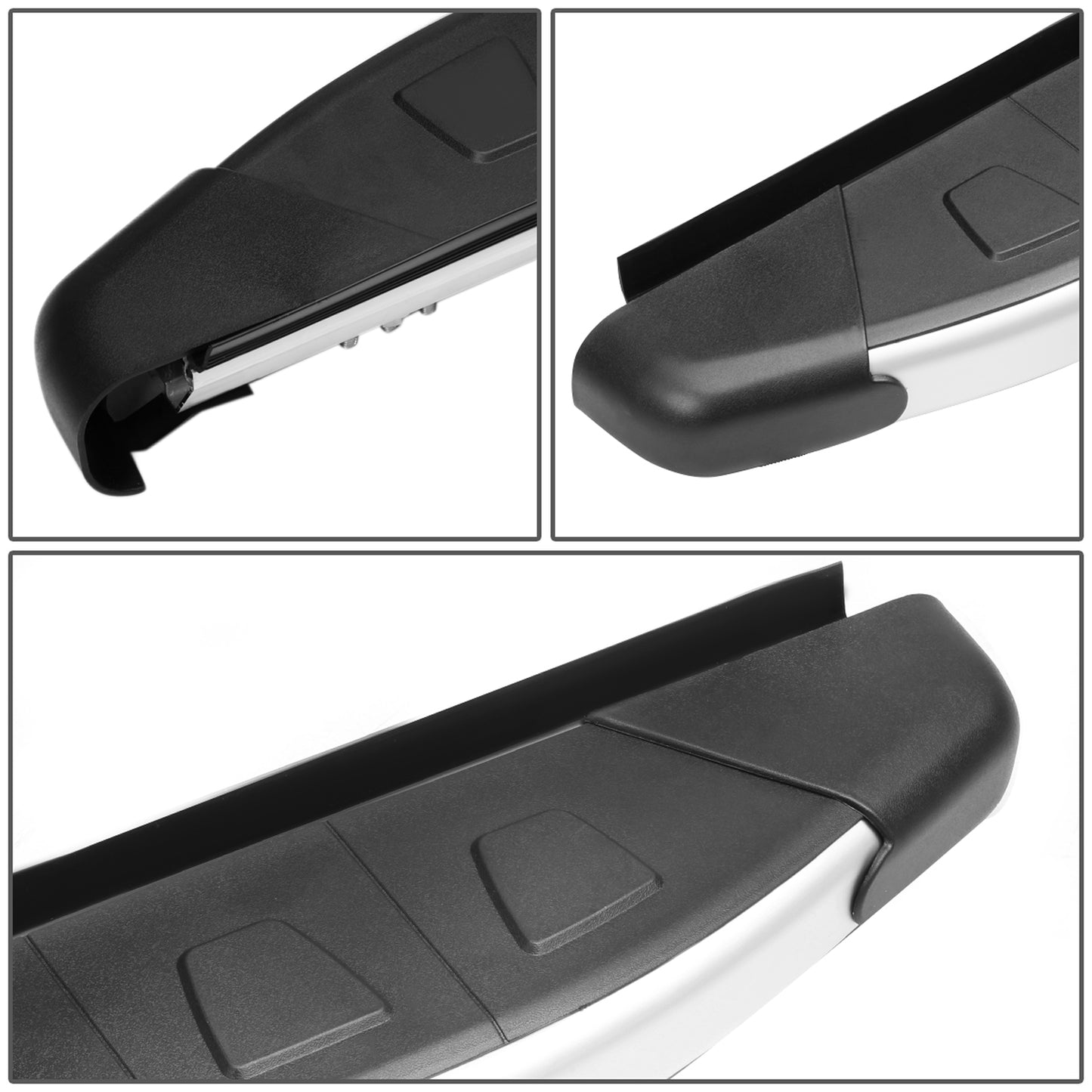 ESTRIBOS ALUMINUM - 5.75" - 11-17 JEEP GRAND CHEROKEE - METALLIC / BLACK