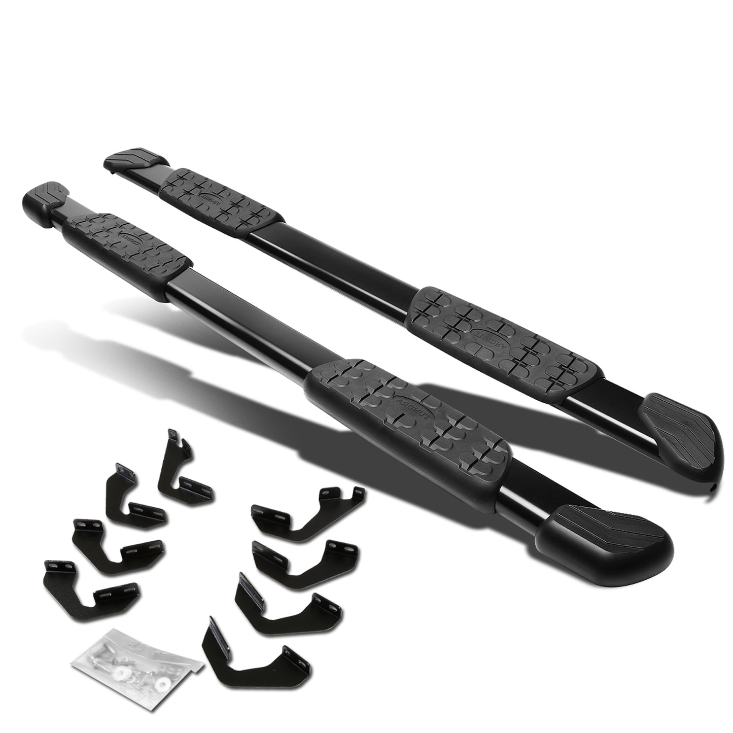 ESTRIBOS ALUMINUM - 5" - 07-17 TOYOTA TUNDRA CREWMAX - OE STYLE - BLACK
