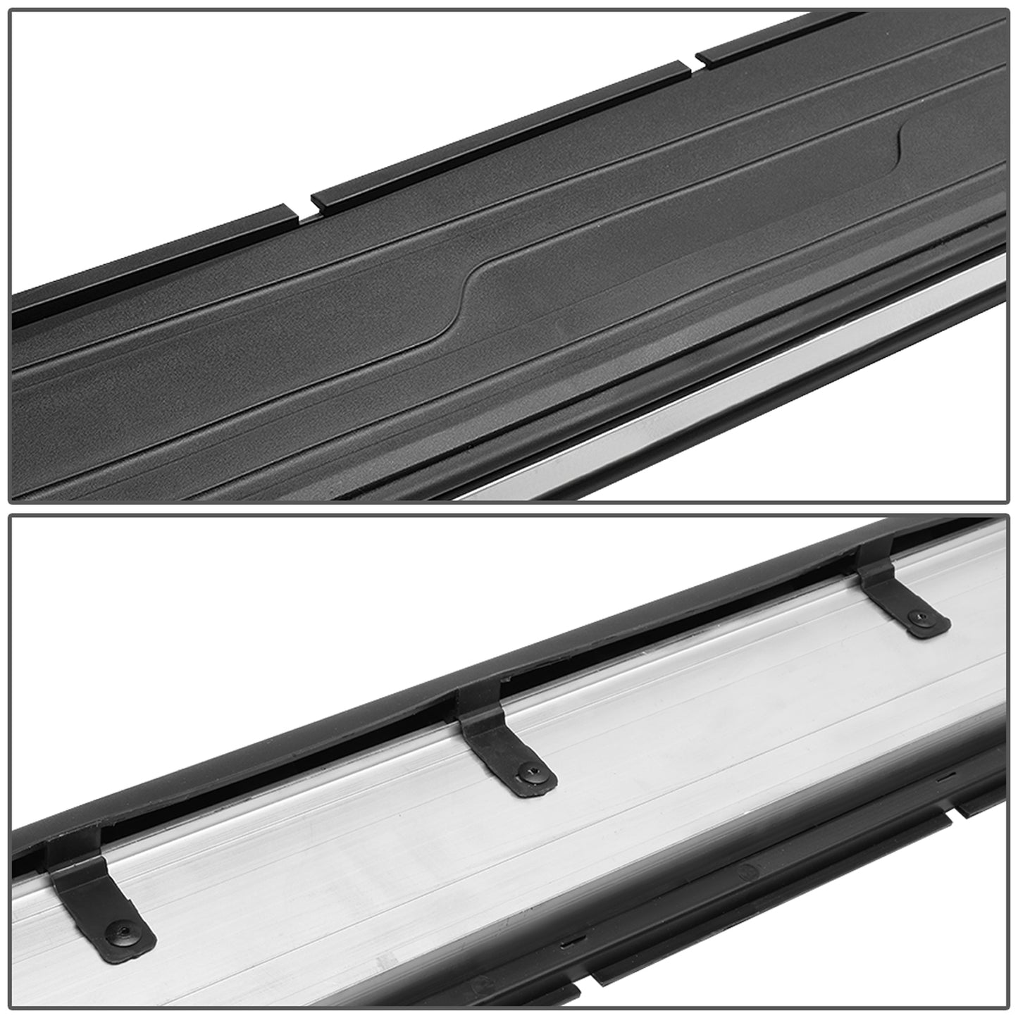 ESTRIBOS ALUMINUM - 5.5" - 16-17 HONDA PILOT - OE STYLE - CHROME / BLACK